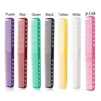 ⊕◎ Hair Combs Professional Carbon Anti-static Hairdressing Brush Candy Color Salon Flattop Hair Cutting Comb Hair Care Styling Tool