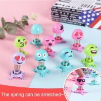 【CC】 5/10pcs Assembled Villain Tricky Expression Dolls Bouncing Elf New Strange Decorations Kids