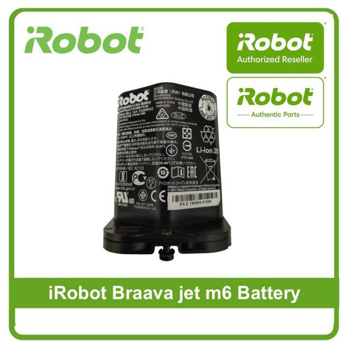 irobot m6 battery