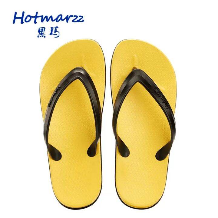 hotmarzz-รองเท้าแตะกันน้ำกันลื่นสำหรับผู้ชาย-h006a-รองเท้าแตะลำลองใส่สบายรองเท้าแตะใส่ในบ้านใหม่สำหรับกลางแจ้ง