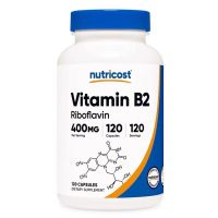 American Nutricost Vitamin B2 Capsules Riboflavin 400mg 120