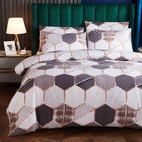 California King Bedding Sets Modern Geometric Patterns Duvet Cover Sheets 150x200 Quilted Single Double Queen King No Fills