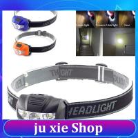 JuXie store High Power Mini LED Headlamp Frontal Flashlight AAA Battery Small Head Light Lamp Torches Headlight Lantern For Camping