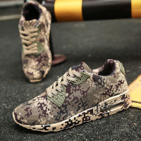 AFFINEST Men Running Shoes Light Camouflage Shoes Women Trainers Unisex Sport Shoes Breathable Soft Sneakers Brown Plus Size 46