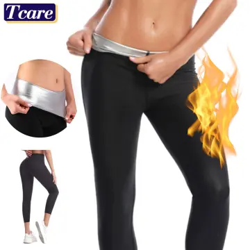 SG Seller)Woman Sweat Sauna Pants Plus Size High Waist Body Shaper