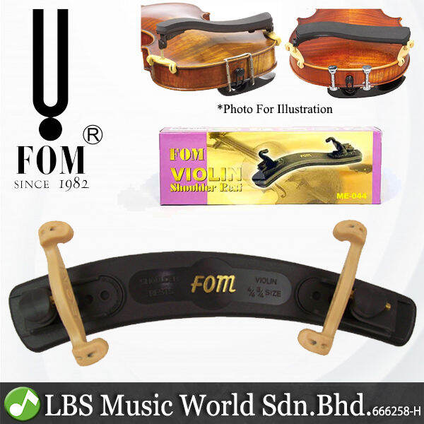 FOM ME044 Violin Shoulder Rest for 3/4 4/4 Violins Collapsible and