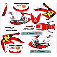 Motorcycle Fairing Stickers graphics DECALS for Honda CRF250X CRF 250X 04 2005 2006 2007 2008 2009 2010 2011 2012 2013 2014-2019