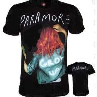 New PARAMORE Grow Up RockYeah เสื้อวงร็อค ไซส์ S M L XL 2023