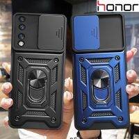 Honor 90 Lite Honor 70 Honor 50 Se Honor X6 X7A X8A X9 ตัวป้องกันเลนส์กันกระแทก Heavy Hard Casing Case พร้อมขาตั้งโลหะหมุนได้