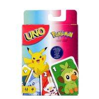 Mattel พอตเตอร์ UNO-Pokemon ความบันเทิงในบ้านของแท้กล่องของขวัญโป๊กเกอร์สนุกของขวัญการ์ดของเล่นเกมกระดานสำหรับเด็ก