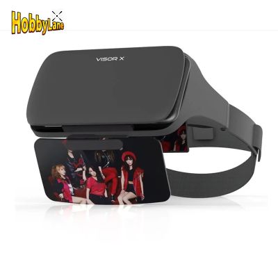 ฮอบบี้นักบิน VR จิ๋ว5นิ้วเครื่องโทรทัศน์วงจรปิดเอฟพีวี800X480 5.8กรัมแว่นตาพับเก็บได้ตัวรับสัญญาณคู่48ช่องสำหรับโดรนอาร์ซี