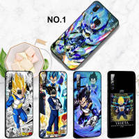 Casing หรับ OPPO A91 F15 A81 A92 A72 A52 A93 A94 Reno 2 2Z 2F 3 4 5 5K 6 4Z 6Z Lite Pro Plus A92S 199H Vegeta Dragon Ball Z Pattern Phone เคสโทรศัพท์