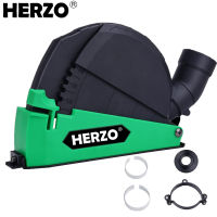 HERZO Universal Surface Cutting Dust Shroud For 115Mm125Mm Angle Grinder Dust Collector Cover Tool