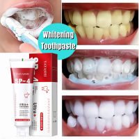 SP-4 ยาสีฟันไวท์เทนนิ่งยาสีฟันโปรไบโอติกยาสีฟันสดและสีขาว ทำความสะอาดหินปูนฟอกสีฟัน ยาสีฟันไวท์เทนนิ่ง ยาสีฟันขจัดหิน ยาสีฟันขจัดปูน ขจัดคราบเหลือง กลิ่นปาก ปกป้องเหงือก ใจคล่องดูแลเหงือกและยาสีฟันดูแลช่องปาก