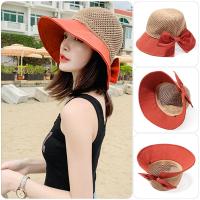 Topi Bucket หมวกบังแสงแดดหมวกชายทะเลแบบพกพาพับได้ป้องกันรังสียูวี METASTASISSTORE60ME4ฤดูร้อน