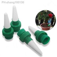 4 pcs Self Automatic Drip Irrigation Bottle Ceramic Lazy Watering Device Plant Flowers Bonsai Waterer For Garden Travel Dripper