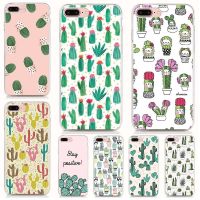 ✲┇▲ For Xiaomi BlackShark 4 3 3S 2 Pro 1 Qin AI Life 1S Qin1 Soft Tpu Case Cute Cactus Print Back Cover Coque Shell Phone Case