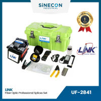 Link(ลิ้งค์) เครื่องต่อเชื่อมไฟเบอร์ออฟติก UF-2842A F.O. PROFESSIONAL FUSION SPLICER SET เครื่อง Fusion Splicer มืออาชีพ