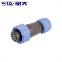 ₪₪ SP17 IP68 Waterproof Connector 2/3/4/5/7/9 Pin Cable Aviation Adapters With Plug Socket