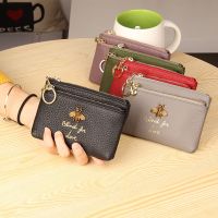 ○☈☒ CICICUFF Brand Genuine Leather Coin Purse Women Mini Change Purses Kids Coin Pocket Wallets Key Chain Holder Zipper Pouch New