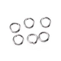 2000pc 304 Stainless Steel Jump Rings Open Jump Rings Stainless Steel Color 4x0.7mm 21 Gauge Inner Diameter: 2.6mm