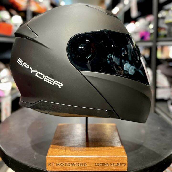 SPYDER Arrow Modular Dual Visor Helmet w/ FREE EXTRA LENS face motor motorcycle helmet gdr