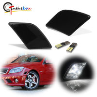 Gtinthebox ed Lens Front Side Marker Light For 2008-2011 Mercedes Pre-LCI W204 C250 C300 C350 &amp; 2008-2013 C63 AMG