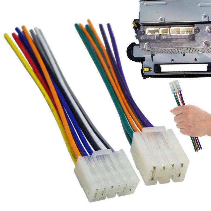 Car Audio Stereo Wiring Harness Adapter Plug ForToyota Corolla RAV4