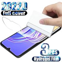 3PCS Hydrogel Film For ViVo Y01 Y10 Y21 Y33S Y35 Y55 Y21S Y21e Y21A Y75 Y33T Y33e Y53S Y73 Y72 Screen Protector Protective Film Screen Protectors