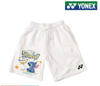 การ์ตูนพิมพ์ลาย Yonex ฤดูร้อน2023กางเกงกีฬาขาสั้นใหม่สำหรับผู้ชายและกีฬาสำหรับผู้หญิงวิ่งบาสเก็ตบอลแห้งเร็วระบายอากาศได้ดีกางเกงกีฬาขาสั้นดูดซับเหงื่อ