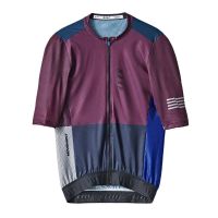 New MAAP Mens Professional Cycling Jersey Shirt Moisture Wicking Breathable Full Zip Slim Fit Summer Short Sleeve Cycling Top