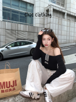 Chic Clothing เสื้อครอป เสื้อยืด ชุดเซ็ทผู้หญิง เสื้อยืดคอกลม เสื้อยืด ผญสวย ๆ เวอร์ชั่นเกาหลี ผ้าคอตตอน ใส่สบาย เรียบง่าย 2023NEW WCS239000Y 36Z230909