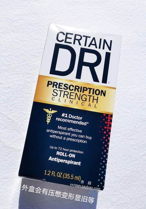 [Spot] American Certain Dri antiperspirant rollon effect lasts for 72