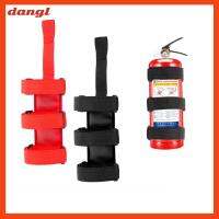 DANGL 2PCS โพลีเอสเตอร์ ทนทาน สำหรับรถยนต์ แท่นดับเพลิง สายคล้องคอ แก้ไขเข็มขัด เครื่องดับเพลิงรถยนต์