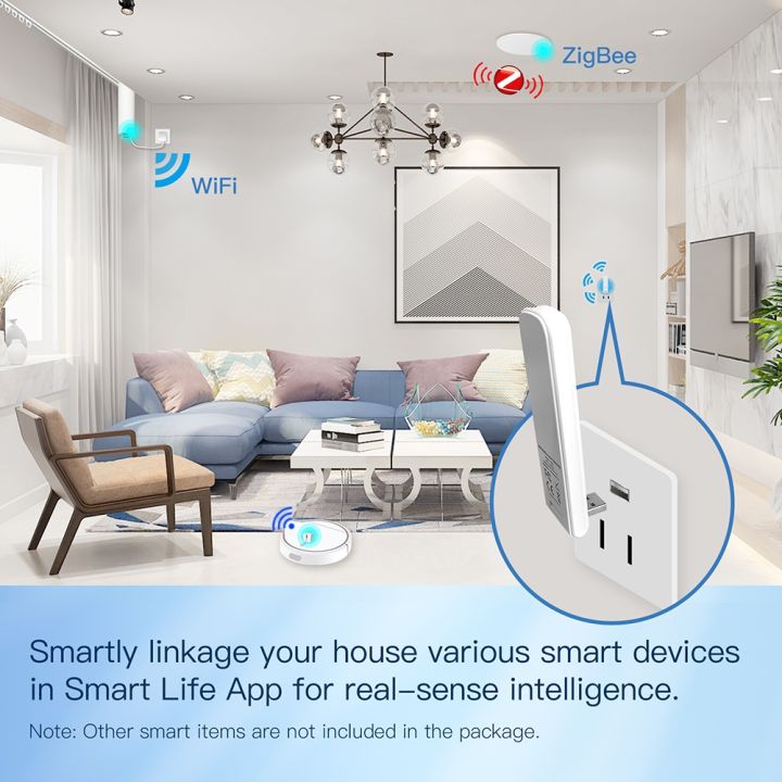 tuya-smart-home-ble-bluetooth-compatible-mesh-usb-gateway-wireless-wifi-zigbee-gateway-hub-bridge-smart-life-app-remote-control
