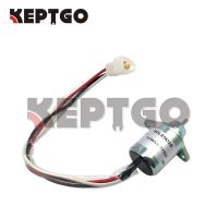 □๑▣ New 119653-77950 12V Diesel Fuel Shut Off Solenoid For KUBOTA JOHN DEERE 119653-77950