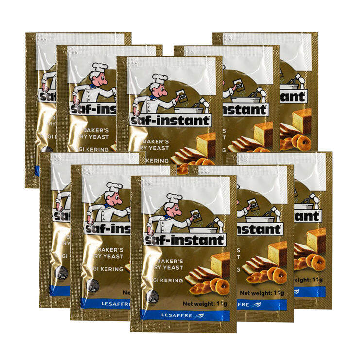 SafInstant Yeast 11Gx10pkt Lazada