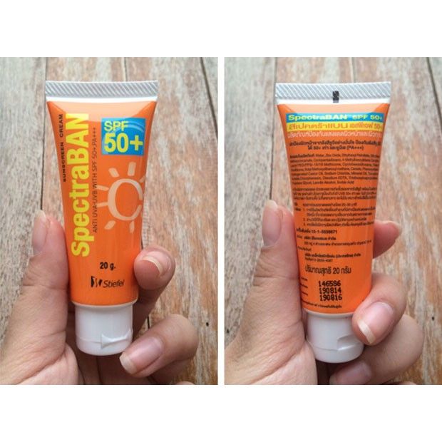 spectraban-sunscreen-spf50-20กรัม-สเปคตร้าแบน-เอสพีเอฟ-50-ครีมกันแดดสำหรับผิวหน้า