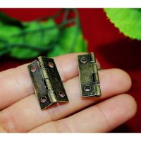 Vintage Cabinet Door Luggage Hinge4 Holes DecorFurniture DecorationAntique Vintage Old StyleBronze Tone24x10mm100Pcs