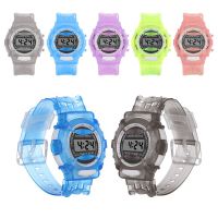 ▦✵ Practical Silicone Strap Cartoon Kids Child Children Digital Watches LCD Wristwatch Candy Wrist Watch Electronic Meter