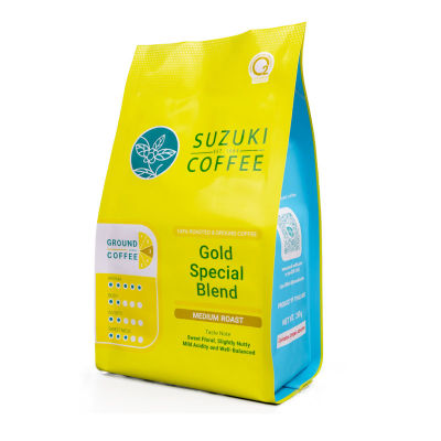 กาแฟคั่วกลาง SUZUKI COFFEE Gold Special Blend