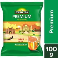 TATA Tea Premium ชาดำอินเดียรัฐอัสสัมที่รสชาติดีที่สุด 100 g อินเดีย ขนมอินเดีย อาหารอินเดีย india