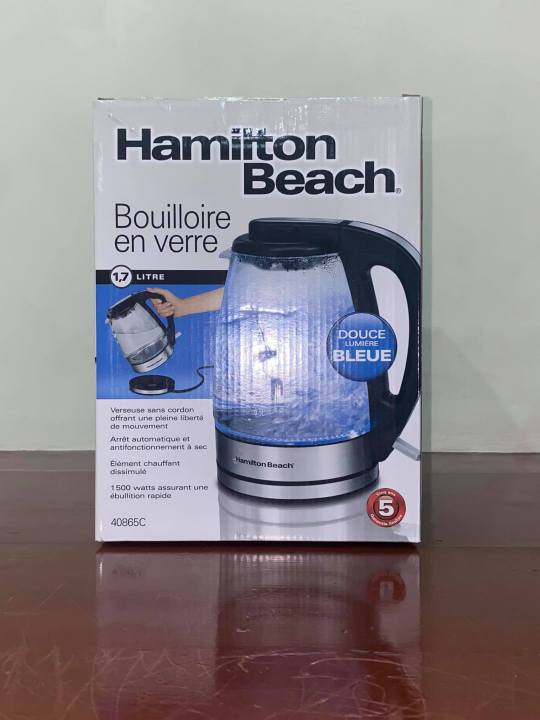 1.7 Liter Glass Electric Kettle - 40865