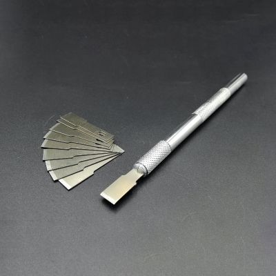 【YF】 SAYTL Rubber Shovel Glue Flat Metal Set UV Remover for Repair Tools