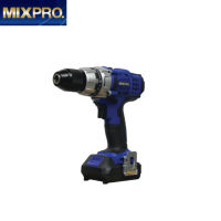 MIXPRO สว่านไร้สาย 18 โวลท์ (แบต 1 ก้อน + แท่นชาร์จ) รุ่น 40-007-003 ( Cordless Drill ) D HOME