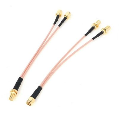 SMA Female TO  2 x PR Male Cable  For 4G Router 2 SMA Port 1 Antennas