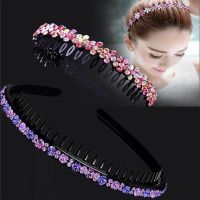 【YF】 New Fashion Hot Selling Exquisite Luxurious Rhinestone Crystal Headband Hair Band for Women Girl Accessories Headwear