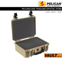 ส่งฟรี Pelican V200 / V200C Vault Case with Foam - กันน้ำกันกระเเทก / กล่องปืน กระเป๋ากล้อง เคสกล้อง