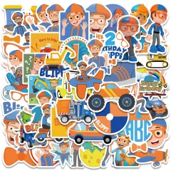 50 Alphabet Lore Legendary Toy Cartoon Stickers Motorcycle Luggage