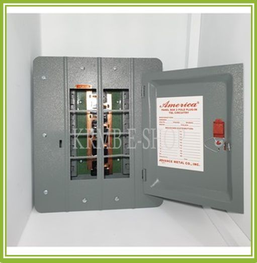 Panel Box 8 Holes 6 Branches Plug-in Original America Circuit Breaker ...